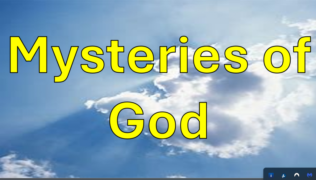Mysteries of God
