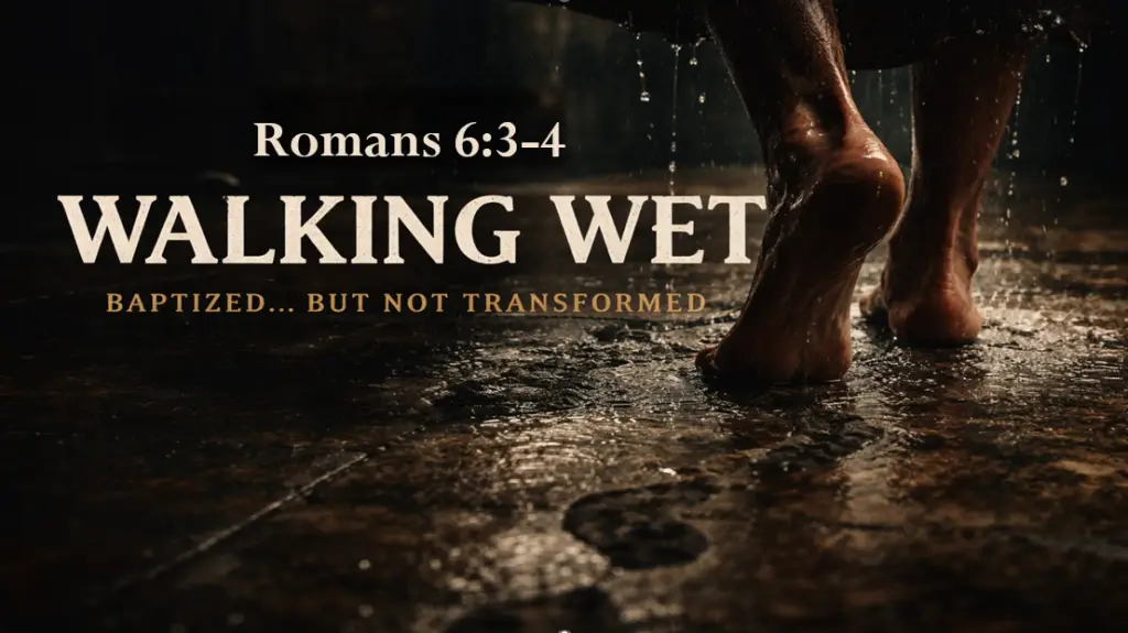 Walking Wet…..Baptized, but not Transformed